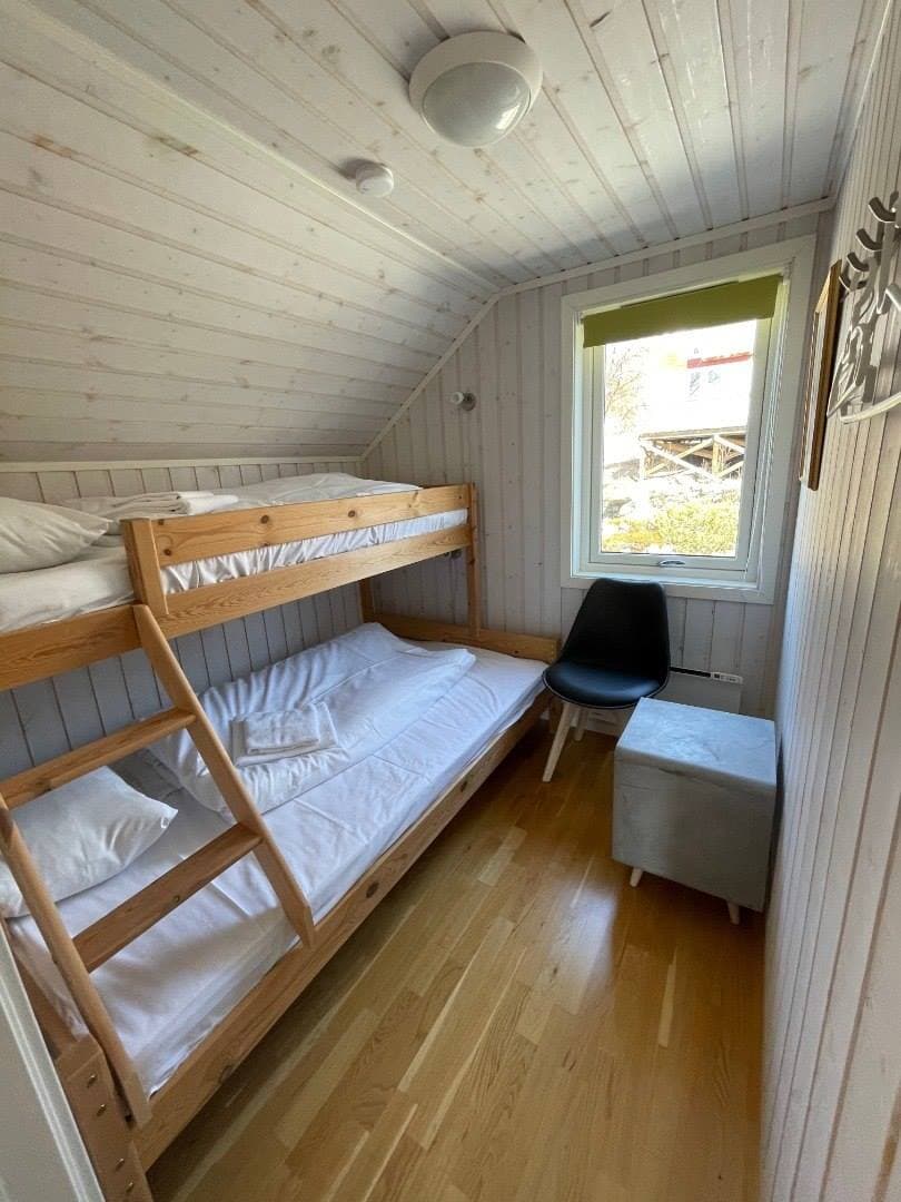 Soverom med køyeseng