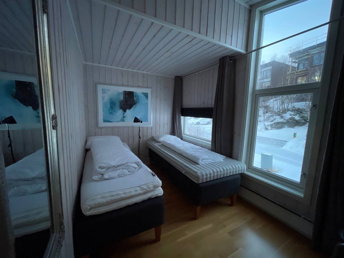 Soverom med to enkeltsenger